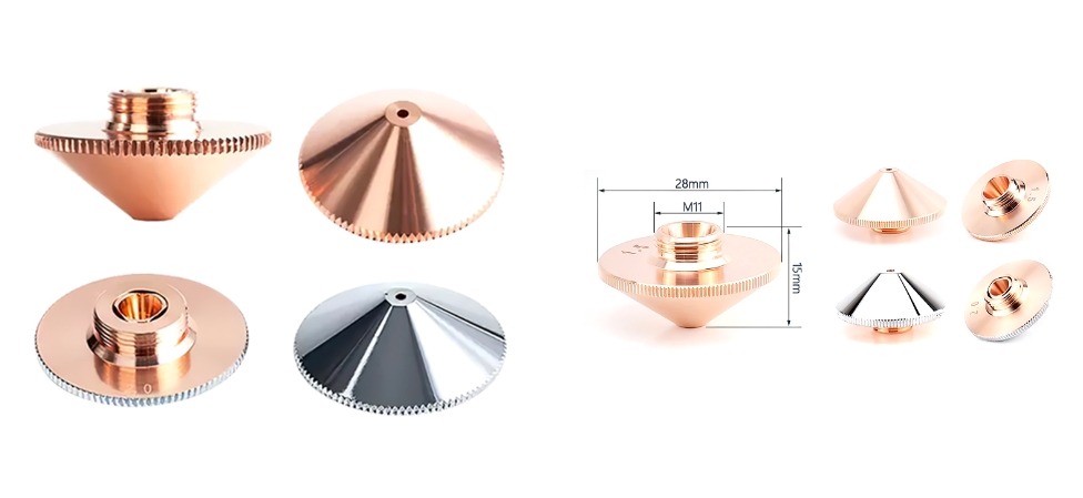 28mm Standard Double Style Laser Nozzle