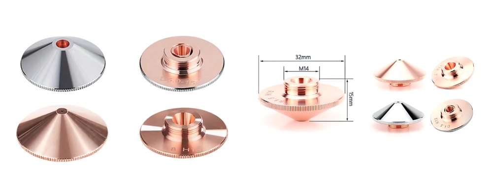 32mm Standard Double Style Laser Nozzle